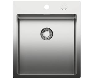 NABER 1013114: Fregadero empotrable Corno Piu PR3, apto para armarios de 500 mm de ancho o más, acero inoxidable
