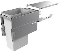 NABER 8012386: Contenedor de residuos COX CLAN 580/300-2, con un volumen de 33,2 litros, diseñado para armarios de 30 cm de ancho