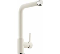 NABER Armatur GRAMIX 1 en color magnolia, con caño fijo / Grifo de cocina / Monomando
