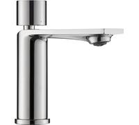NABER Grifo monomando Glam para lavabo, acabado en cromo, con boquilla fija / Grifo para lavabo / Alta presión