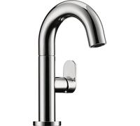 NABER Grifo monomando Sottile 1 para baño, acabado cromado, con caño fijo / Grifo para lavabo / Alta presión