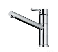 Naber LINEA, grifo de cocina Glacier 1, acero inoxidable, color