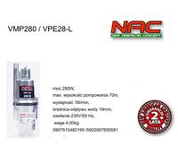Nac bomba membranosa 280w vpe28-l, tecnología avanzada, flujo constan