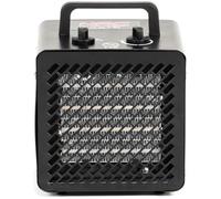 NAC Calefactor Ceramico Electrico 2000W - Calentador Electrico con 3 Niveles de Calefacción - Calefactor Portatil Industrial con Termostato, Cañon de Calor - Heater Electric para Garaje Taller Obra