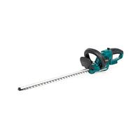NAC HB-BL-LI-20V Cortasetos a batería 20V, Longitud de Hoja 510mm, Distancia Entre Dientes 15mm, asa Principal giratoria, sin batería, sin Cargador, Doble Interruptor