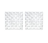 Nachtmann 2 Platos Bossa Nova14 cm Transparente