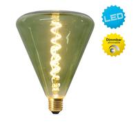 Näve Bombilla LED Dilly E27 4W 2200K atenuable, verde tintado EC:EPREL:874568