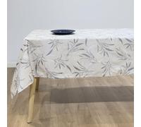 NAF NAF Mantel resinado Antimanchas 100% algodón Botanical 150x150 cm