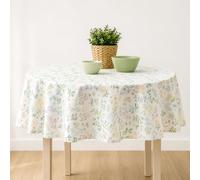 NAF NAF Mantel resinado Antimanchas 100% algodón Cuqui 150x150 cm