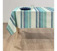 NAF NAF Mantel resinado Antimanchas 100% algodón Sea 140x140 cm