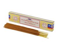 Nag Champa californiano Blanco Salvia Varillas de Incienso 15g Calidad de exportación Satya