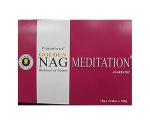 Nag Champa Incienso Golden Rojo 12x15 g