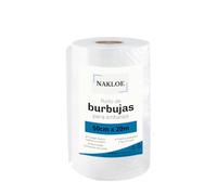 Nakloe - Papel Burbuja de Plástico para Embalaje - Rollo de Burbujas para Mudanza y Envíos - 50cm x 20m - Protección para Objetos Frágiles