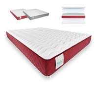 NALUI - Colchón Viscoelástico Reversible Gredos 67x180cm con Sistema VISCONFORT, Tejido Strech y Tejido 3D Transpirable. Altura: ±21cm | Firmeza Medio-Alta | Adaptable | Fabricado en España