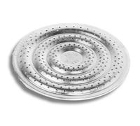 NAMAI - Difusor De Llama para Cocina de Gas, Acero, Diámetro 21 CM, Difusor Gas, Apta para Lavavajillas, Fabricada en Italia