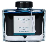 Namiki Iroshizuku - Tinta embotellada para pluma estilográfica, tinta Tsuki-Yo (iluminado por la luna), color turquesa (69205)