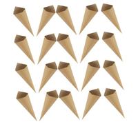 NAMOARLY 120piezas Conos de Papel Kraft para Boda y Fiestas Conos Pétalo para Confeti y Flores Diseño Versátil y Montaje Sencillo para Regalos y Decoración Creativa