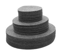 NAMOARLY 144piezas Divisores De Platos De Fieltro Protectores De Platos Redondos Para Almacenamiento De Batería De Cocina