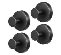 NAMOARLY 4piezas Ganchos de Ventosa de Acero Inoxidable para Baño y Cocina Colgadores de Pared Resistentes para Toallas Perchas sin Taladro para Azulejos Vidrio y Puertas de Unidades