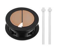 NAMOARLY Botón Pulsador Doble para Inodoro 48mm Redondo, Abs