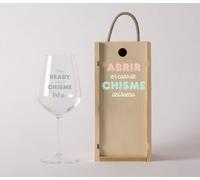 NANNUK | Copas De Vino Personalizadas De Cristal | Regalos Originales Para Mujer Y Hombre | Copas De Vino Tinto Grabadas | Regalo Dia de La Madre | Regalos Aniversario Pareja | Regalos Personalizados