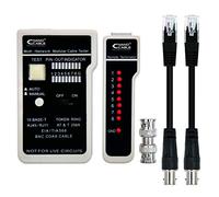 Nanocable Testeador de cables 10.31.0303 - RJ11/RJ12/RJ45/coaxial