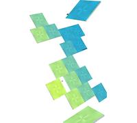Nanoleaf Canvas Starter Kit, 17 Cuadrados Luminosos Inteligentes LED RGBW - Apliques de Pared Interior Modulares, Luces Led 16M Colores WiFi, Compatible con Alexa, Decoración para Habitación y Gaming