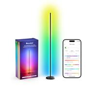 Nanoleaf Lámpara de Pie LED,1700lm RGBIC Lámpara de Salón Compatible con Alexa y Matter, Sincronización Musical, 16 Millones de Colores DIY y 200 Modos de Escena para Dormitorio, Gaming Room