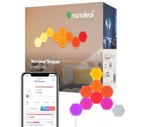 Nanoleaf Kit de inicio Shapes Hexagons – 9 hexágonos LED luminosos