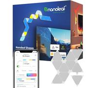 Nanoleaf Pack de expansión Shapes Mini Triangle 10 mini triángulos LED RGBW WiFi Compatible Alexa