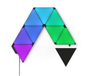 Nanoleaf Shapes Triangles Ultra Black Edition Starter Kit - 9PK