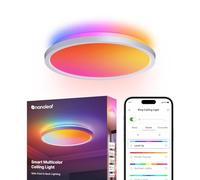 Nanoleaf Smart Hue - Lámpara de techo LED compatible con Matter, Alexa y Apple Home, diámetro de 32 cm, regulable, con 16 millones de colores de bricolaje, para salón, dormitorio