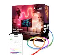 Nanoleaf Tira LED Neon RGB 5m, Wi-Fi, Compatible con Matter, Alexa y Google Assistant, Sincronización Música y Pantalla, DIY, Escenas Dinámicas vía App, Control por voz, Para Dormitorio y Pared