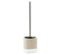 Nara Conjunto de escobilla (9,5 x 9,5 x 35 cm, Plástico, Beige)