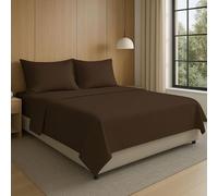 NARCISO Sábana encimera de una plaza y media 180 x 290 de microfibra lisa embossed, sábana sin esquinas 1 plaza y media transpirable e hipoalergénica, ropa de cama Made in Italy (franja)