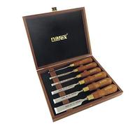 Narex 853200 - Juego de cinceles para madera (6 unidades, 6 mm, 10 mm, 12 mm, 16 mm, 20 mm, 26 mm)