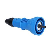 Naroote Adaptador de Taladro de Remache, Kit de Pistola de Remache Pop de 1,8-3,2 Mm, Herramienta de Inserción de Taladro de Tuerca con Llaves Hexagonales y Boquillas, Ideal para Fijación Industrial