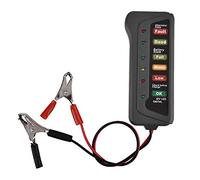 Naroote Analizador de Probador de Batería de Automóvil de 12 V con Pantalla LED para Verificación Precisa del Alternador y arranque: Operación Fácil y Segura