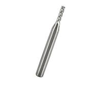 Naroote Broca de Precisión de Carburo Sólido HSS CNC de 4 Flautas para Fresar Metales por Encima de 30HRC 1/4 Pulgadas 1/8 Pulgadas