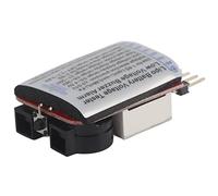 Naroote Comprobador de Batería Lipo, Alarma Duradera de bajo Voltaje para Probador LED RC 1S-8S, Evita Sobredescarga, Material Ecológico, Rojo