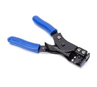 Naroote Cortador de Bridas con Cremallera, Herramienta de Apriete de Acero con Alto Contenido de Carbono de 2,4-9 Mm, Alicates para Bridas con Ergonómico, Ideal para Uso Eléctrico e Industrial