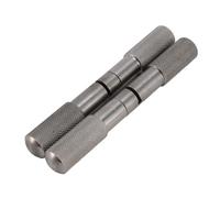 Naroote de Sierra de Cable de 2 Piezas, Moleteado Robusto de Acero Inoxidable Portátil para Sierra de Alambre para Descornar, Ideal para de Hilo, Veterinarios, Campistas