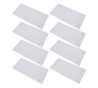 Naroote Hoja de Panel LED de 20Piezas, 20 W, 200 LEDs, 4000 K, Blanco Cálido, Placa de Retroiluminación LED Conectable, Delgada, Flexible, con 9,65 X 19,69 Pulgadas Cada Unidad