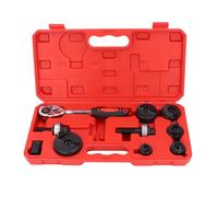 Naroote Kit de Perforadora con Trinquete, Herramienta Manual Multifuncional para Láminas de Metal y Plástico de 1/2-2 Pulgadas, 6 Tamaños
