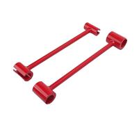 Naroote Llave de Ajuste de Espacio de Bisagra de Puerta, Herramienta de Doble Cabeza de Acero Inoxidable de Primera Calidad para Fácil Alineación y Reparación de Puertas, 2 uds.