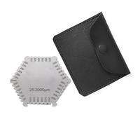 Naroote Medidor de Espesor de Película Húmeda 25-3000um | Diseño reutilizable, preciso y compacto, ideal para recubrimientos, intervalos detallados