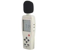 Naroote Medidor de Nivel de Sonido Digital, Probador de Medición de Ruido con Medida Instantánea de 30 a 130 DBA, Ideal para Salida CA CC y Analizador de Frecuencia
