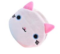 Naroote Monedero Lindo con Diseño de Gato de Dibujos Animados | Material de felpa, perfecto para niños, portátil y conveniente, múltiples compartimentos.