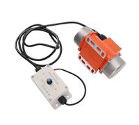 Naroote Motor de Vibración Vibrador de Hormigón con Controlador de Velocidad Ajustable para Construcción Aleación de Aluminio IP65 24V 1 Unidad (70W)