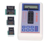 Naroote Probador de Transistores Multifuncional, Medidor de Prueba IC con Modos Automáticos de 5 V 3,3 V, Detector de Microelectrónica para Amplificador de Prueba de Dispositivo de Controlador de